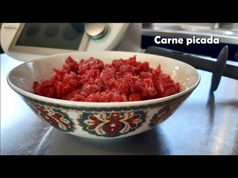 Cocinar Carne Picada Thermomix