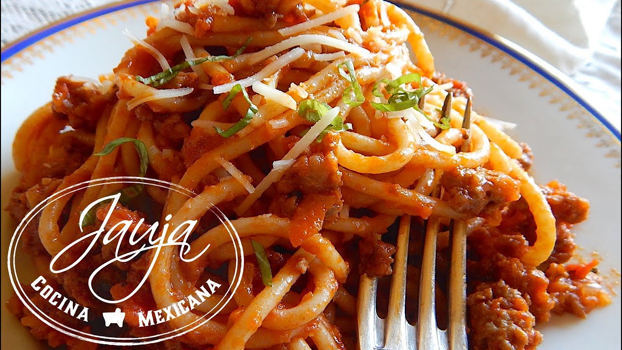 Carne Molida para Spaghetti