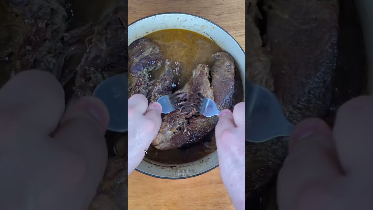 Cómo preparar una carne desmechada