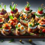 Receta de Canapés Especial Navidad Fáciles y Deliciosos