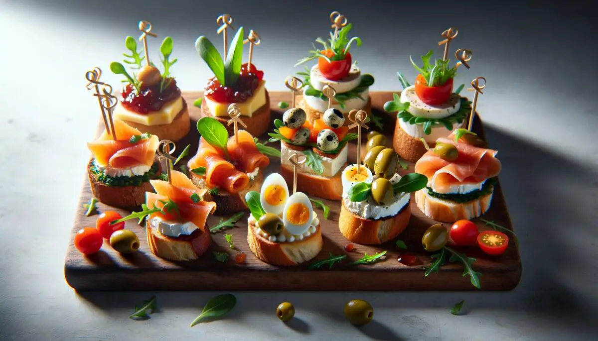 Canapés o Aperitivos Especial Navidad Fáciles y Deliciosos