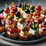 Receta de Canapés Fríos Fáciles para Navidad, Fin de Año y Año Nuevo