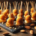 Receta de Canapés para Fiestas: Bombón de Jamón y Chupachups de Queso - Deliciosos bocados para tus celebraciones