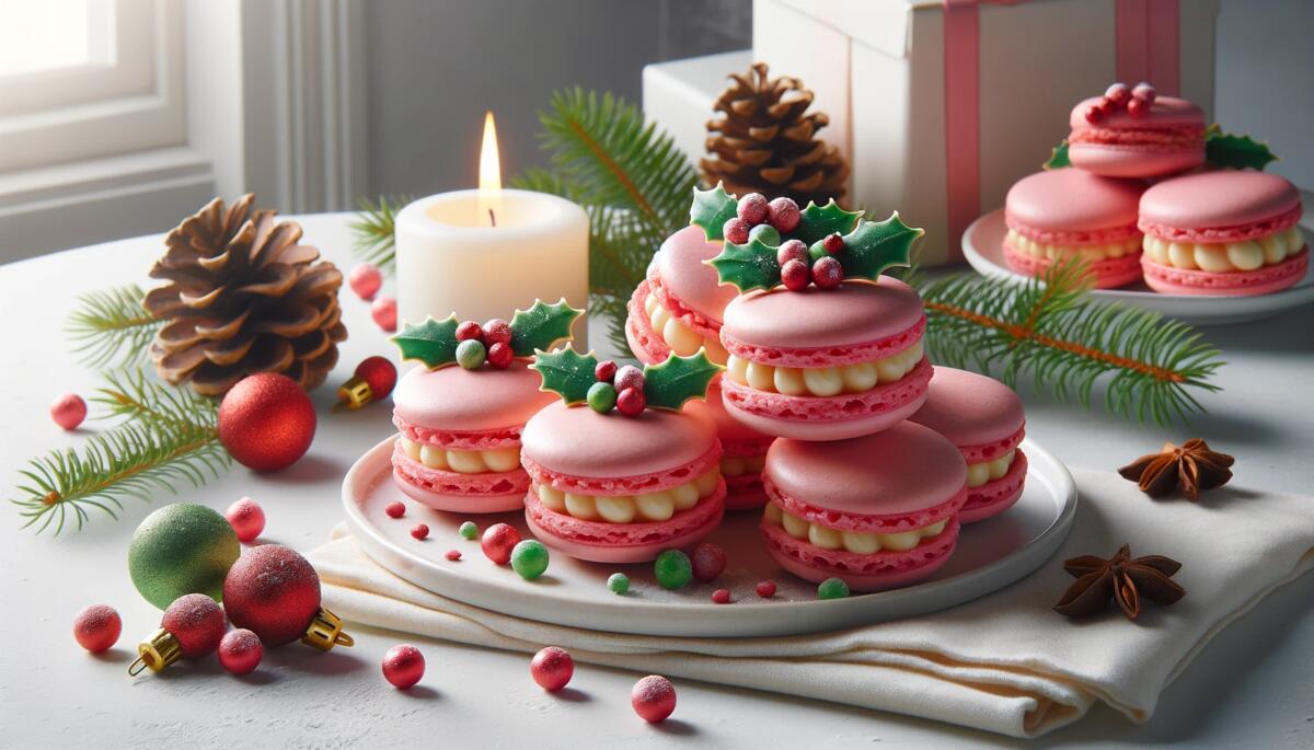 Especial Navidad: Macarons de Vainilla y Mermelada